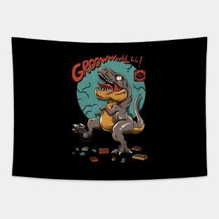 Wrong Dino Stomp Tapestry