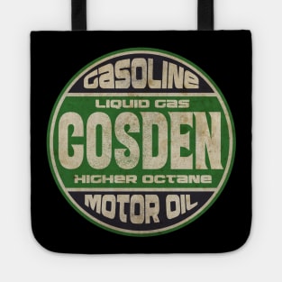 Green Vintage Gasoline Motor Oil Tote