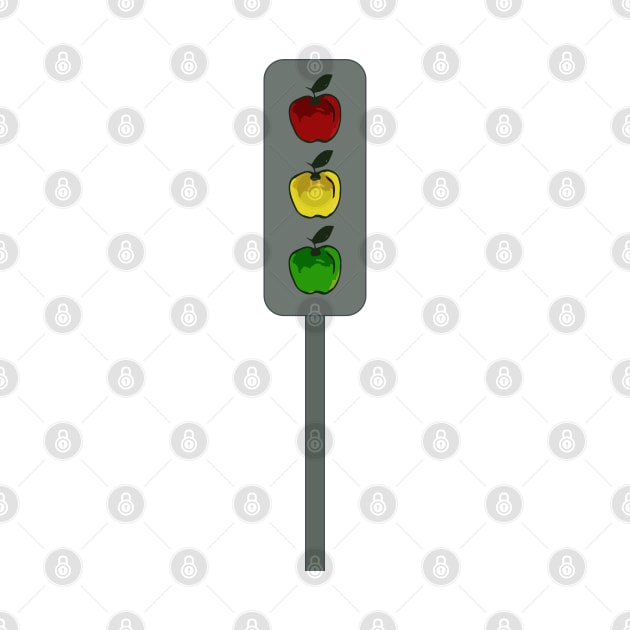 Traffic Lights Apples by Tilila