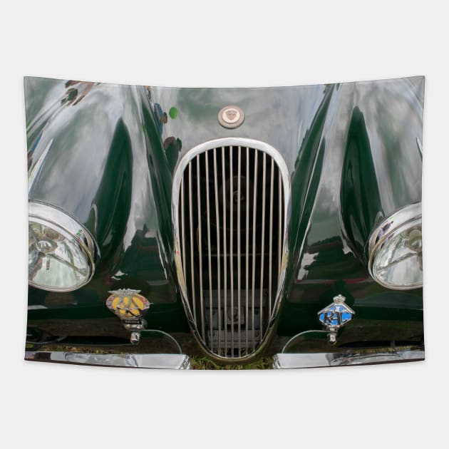 Jag XK120 Tapestry by JonDelorme