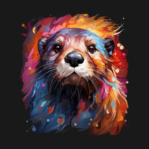 Otter Rainbow by JH Mart