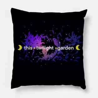 This twilight garden Pillow