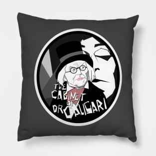 The Cabinet Of Dr Caligari - The Hypnotist. Pillow