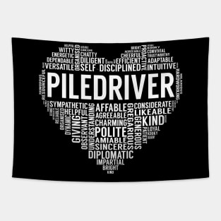 Piledriver Heart Tapestry