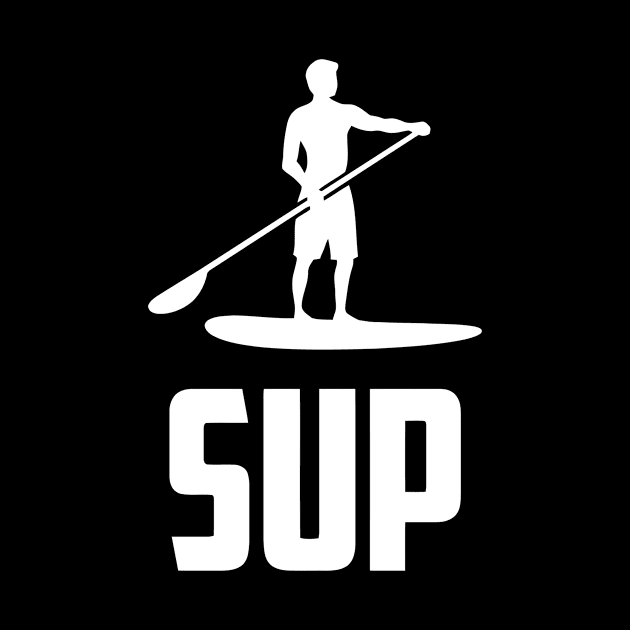 SUP Stand Up Paddling Funny by Ramateeshop