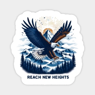 Reach New Heights Magnet