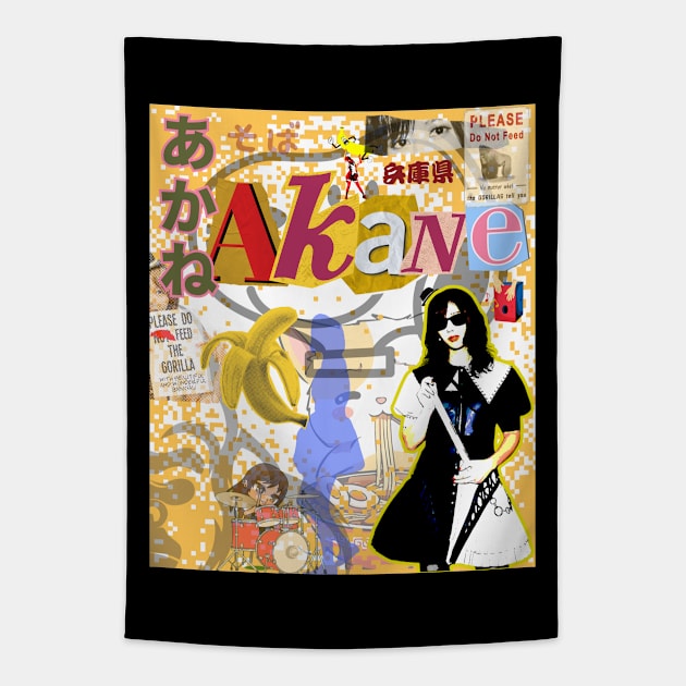 Band Maid - Akane Tapestry by Daz Art & Designs