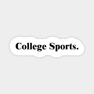 College Sports Magnet