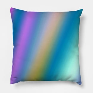 blue green red abstract texture pattern design Pillow