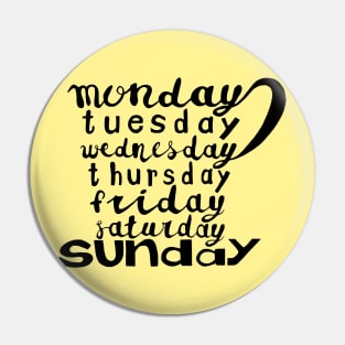 Coffee all day Pin