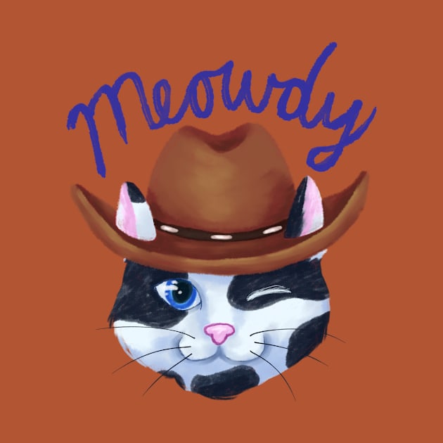 Meowdy! by bonfirefighter