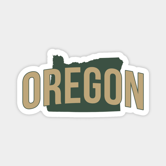 Oregon Magnet by Novel_Designs