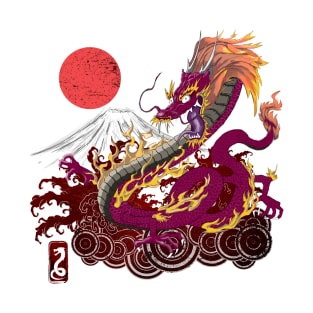 Japanese dragon T-Shirt