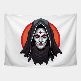 Nun - Halloween Tapestry