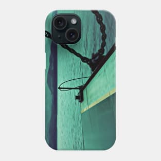 Mountain Lake Ferry Crossing Phone Case