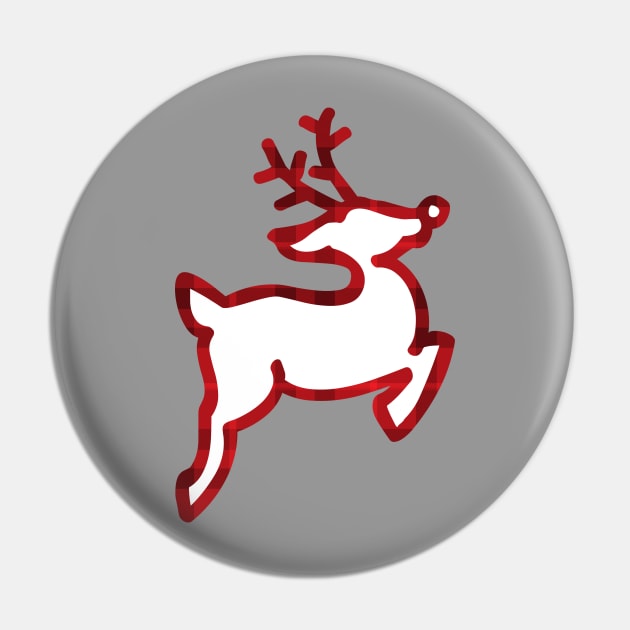 reindeer christmas Pin by NAYAZstore