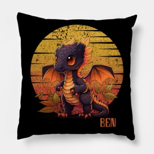 Cute Dragonpets Ben Dragon Doll Fursuiter Cosplayer Pillow