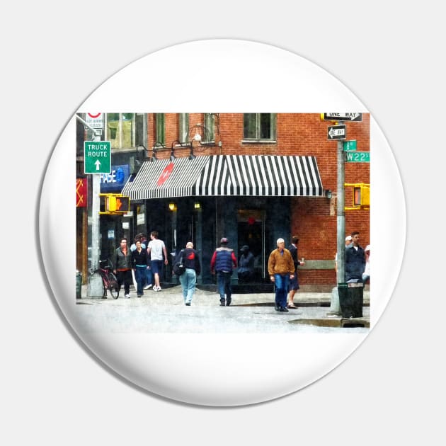 Manhattan NY - 8th Ave. and W 22nd Street, Chelsea Pin by SusanSavad