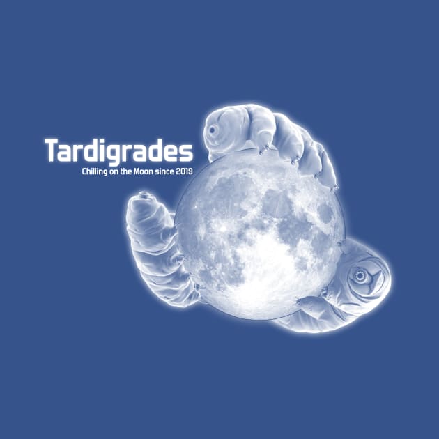 Tardigrades On The Moon! by kipstewart