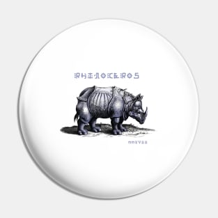 Rhinoceros 2 #CreateArtHistory Pin