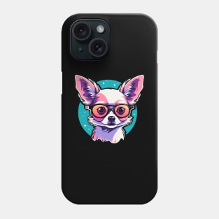 Chihuahua Dog Illustration Phone Case