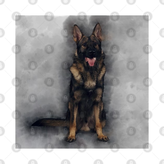 German shepherd by Noamdelf06