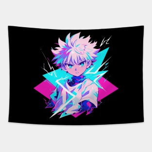 Killua Tapestries for Sale TeePublic