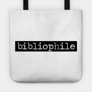 bibliophile Tote