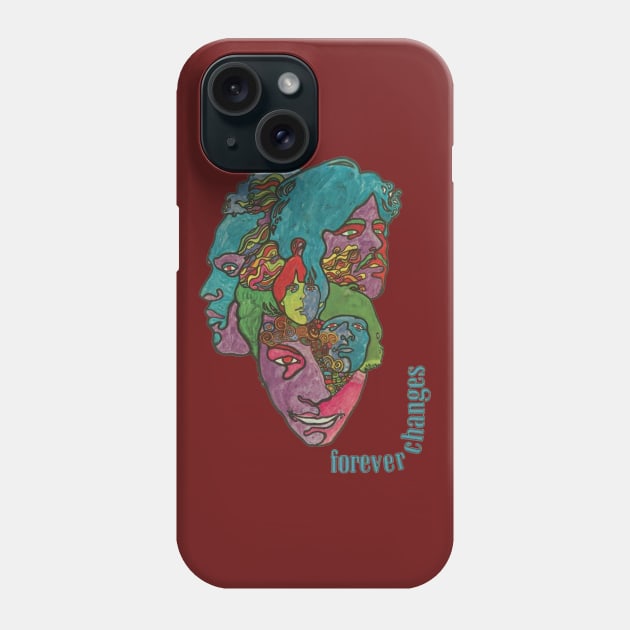 Love Forever Changes Band Phone Case by fitaauragandis