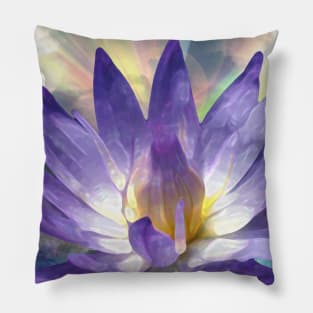 Purple Lotus Pillow