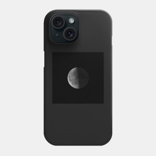 Moon against starry sky Phone Case