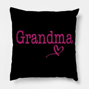 Grandma heart love grandma gift Pillow