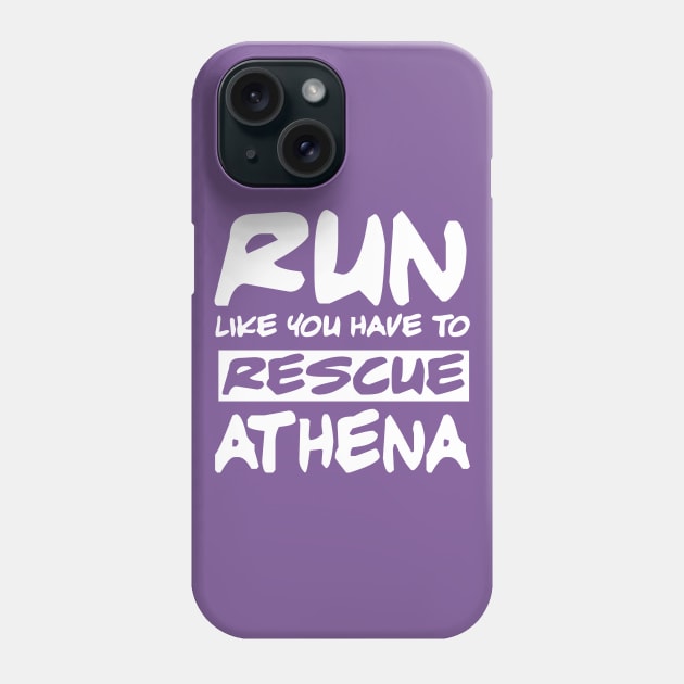 Saint Seiya - Run like you have to rescue Athena (goddess variant) Phone Case by LiveForever