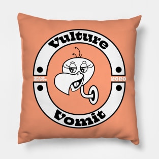 Vulture Vomit Club For Dark Items Pillow