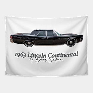 1963 Lincoln Continental 4 Door Sedan Tapestry