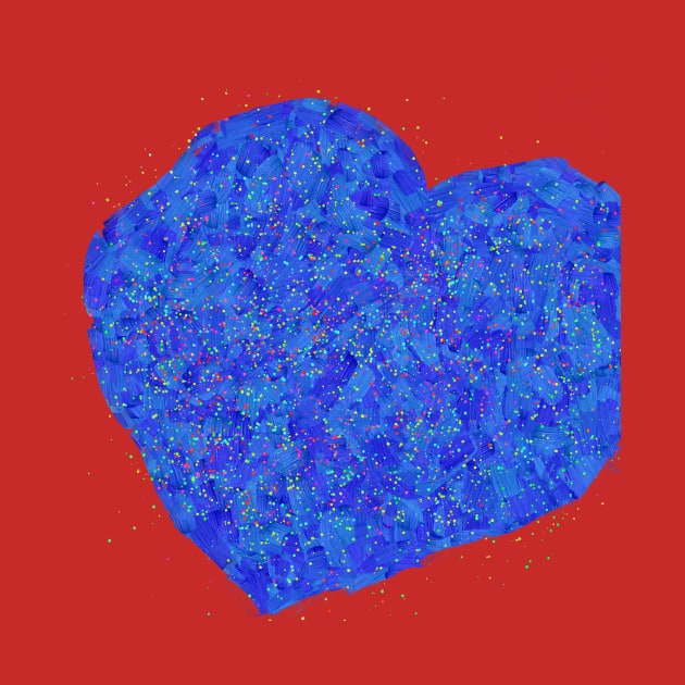 Blue heart by Ganna_Panna
