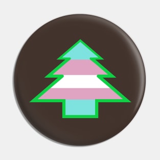 Transgender Pride: Christmas Tree Pin