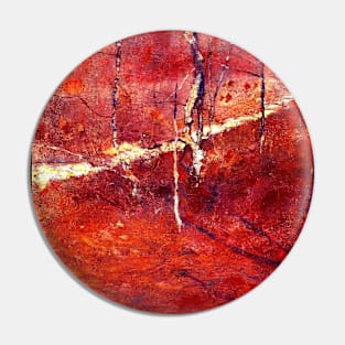 Landscape Painting Red Pin