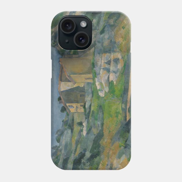 Houses in Provence, The Riaux Valley near L'Estaque by Paul Cezanne Phone Case by Classic Art Stall