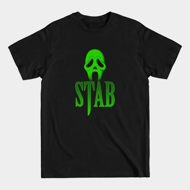 SCREAM STAB GHOSTFACE CLASSIC HORROR MOVIE - Scream Ghostface Stab Horror Movie - T-Shirt