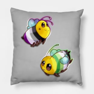 Aro Ace Bees Pillow