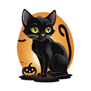 Halloween Kitty cat T-Shirt