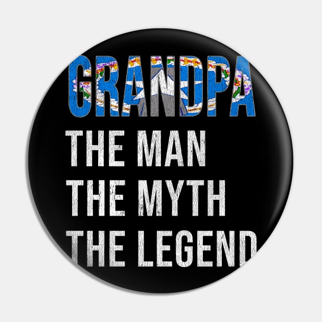 Grand Father Northern Marianan Grandpa The Man The Myth The Legend - Gift for Northern Marianan Dad With Roots From  Northern Mariana Islands Pin by Country Flags