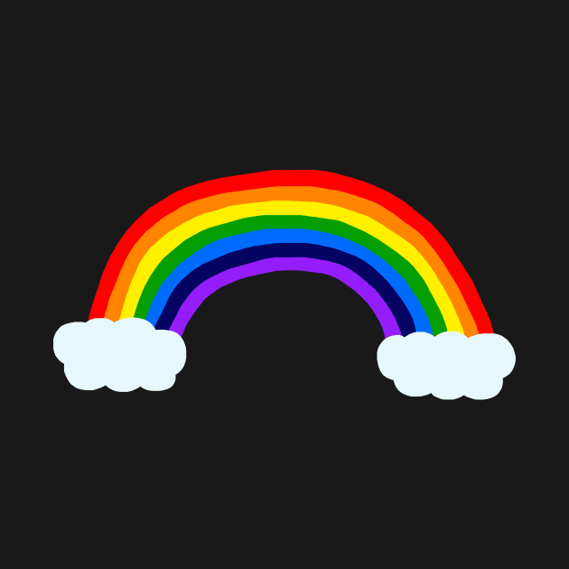 Cartoon Rainbow by Art by Deborah Camp