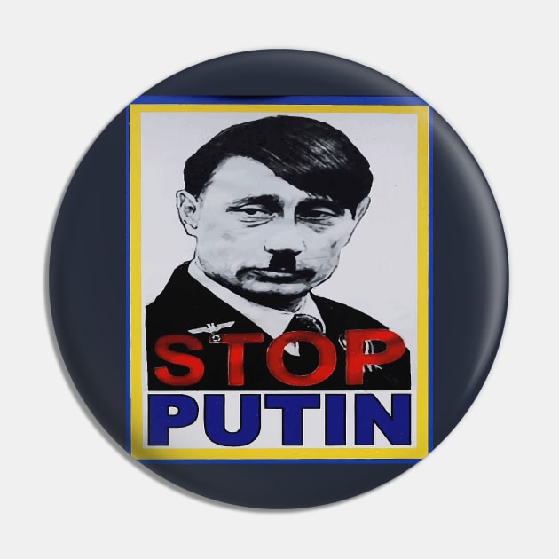 Stop Putin | Stop War | Save Ukraine Pin by Kibria1991