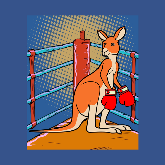 Boxing Glove Boxing Kangaroo Fighting by flofin