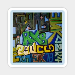 RXB Graffiti Magnet