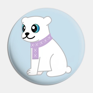 Cute Polar Bear Pin