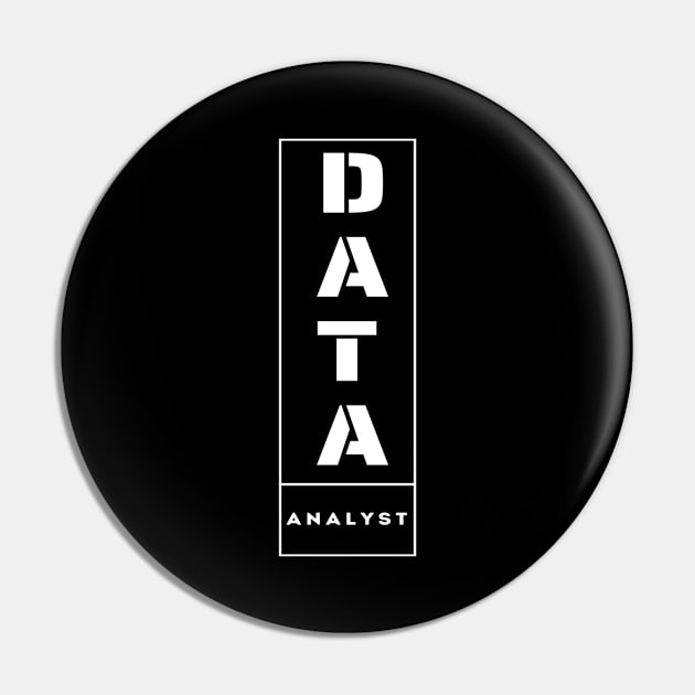 Data Analyst Pin by RioDesign2020