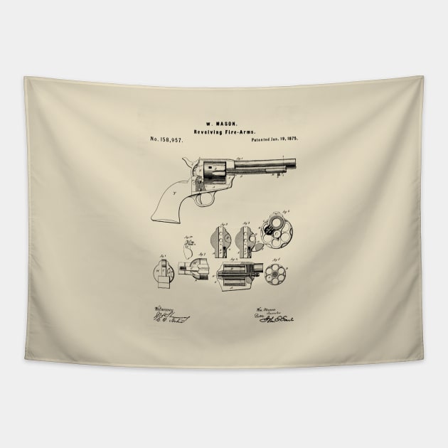 Revolver Patent Tapestry by Woah_Jonny